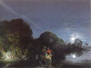 Adam Elsheimer flight into egypt painting